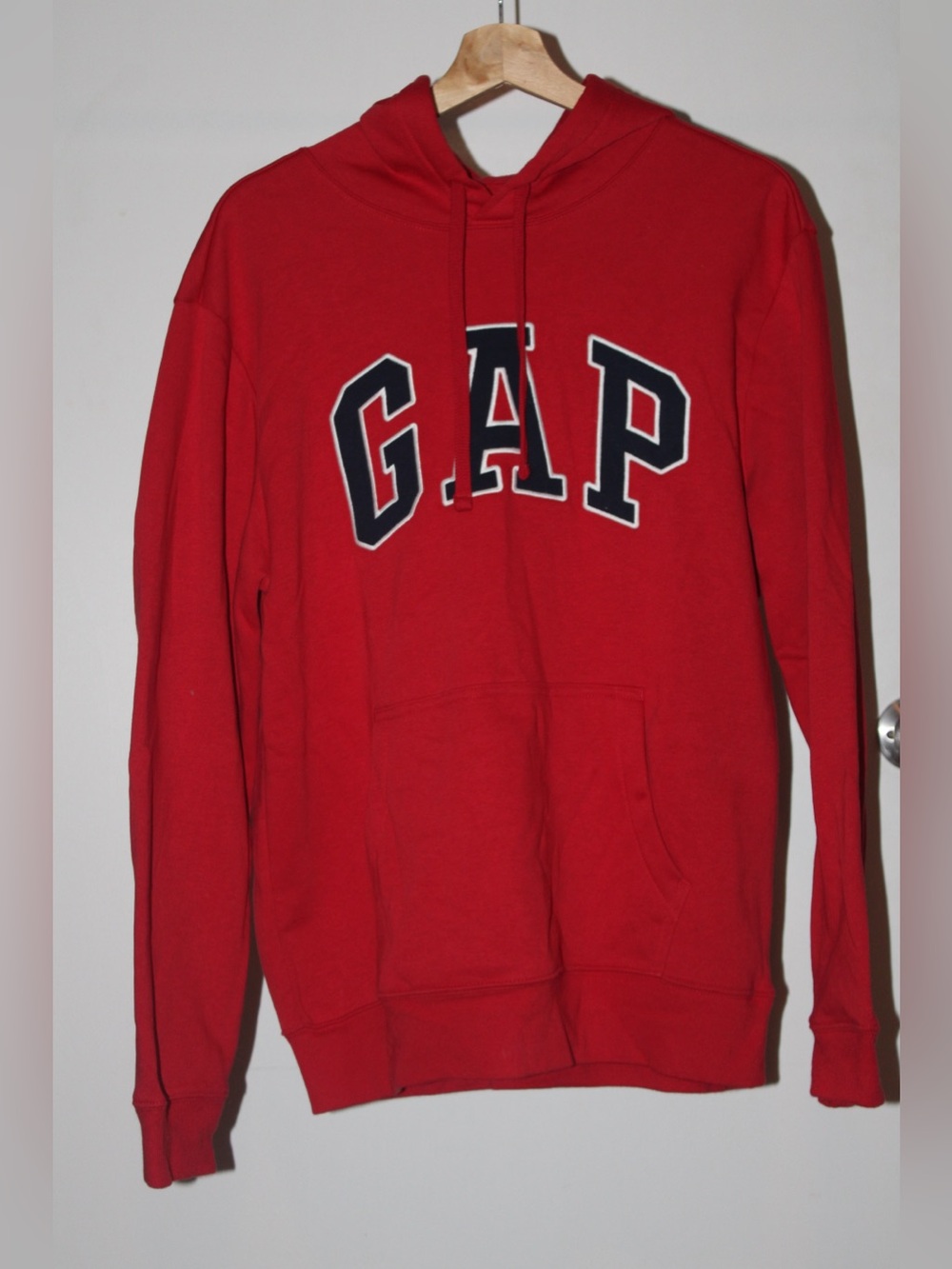 GAP Men's Red Pullover Hoodie